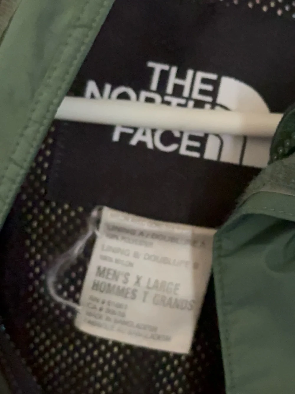 The North Face Men's Green Waterproof jacket